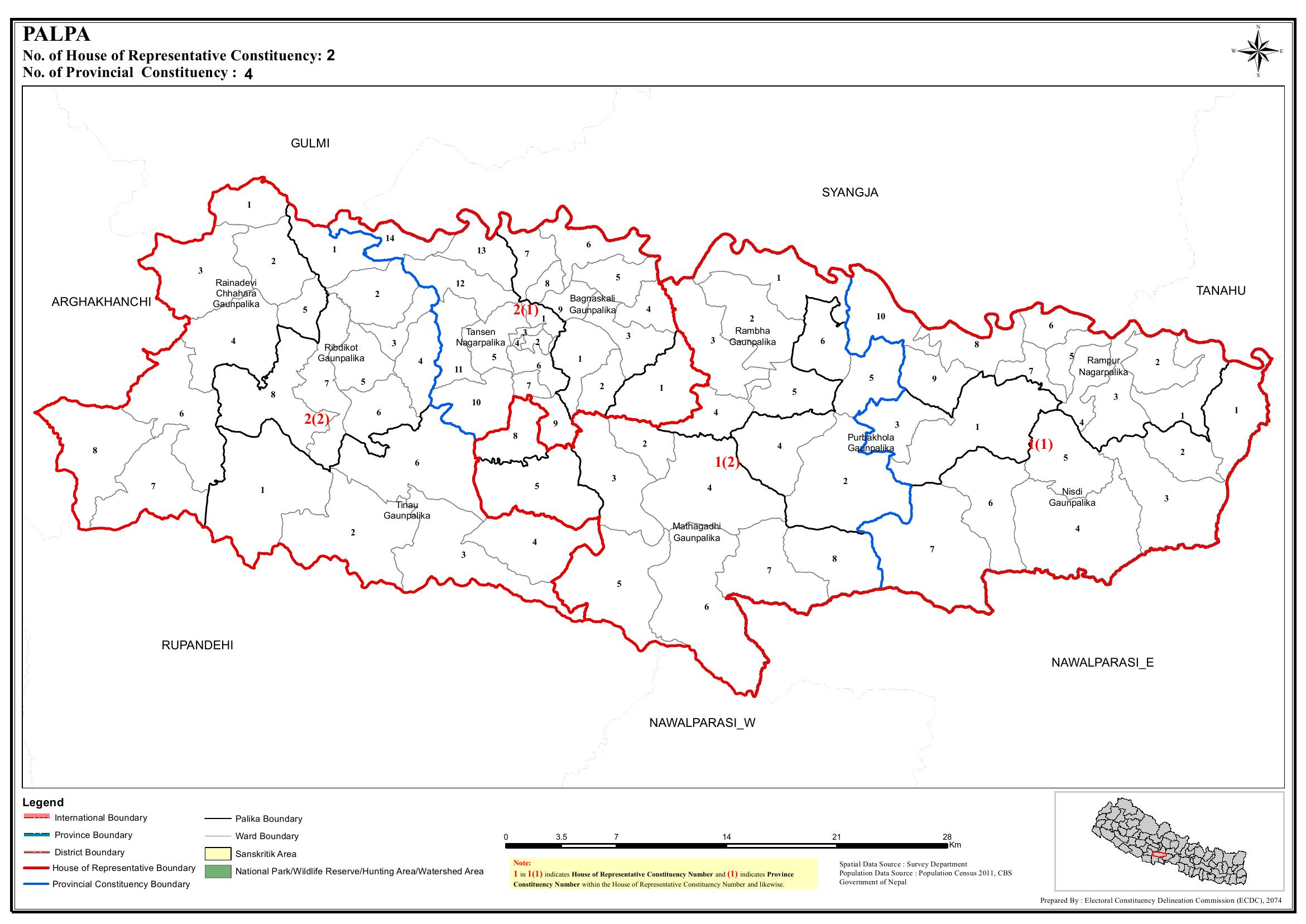 Electoral Map Palpa With Constituency Resources   BPALPA 