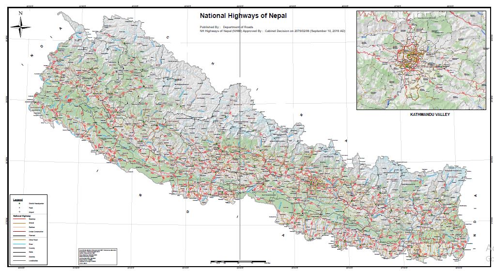 Nepal Road Map Pdf Resources